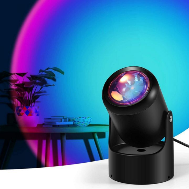 Проекційна лампа захід сонця 14571 Луцьк - фото 1