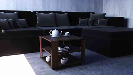 Стол журнальный Квант №4, Венге Магия, 600/600/450 Львов