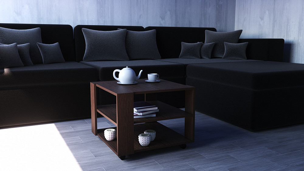 Стол журнальный Квант №4, Венге Магия, 600/600/450 Львов - изображение 3