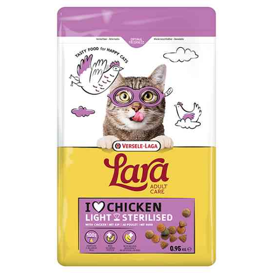 Lara Adult Care Light Sterilised ЛАЙТ СТЕРІЛАЙЗИД сухий преміум корм для стерилізованих або малоактивних котів Київ