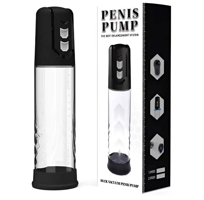 Автоматична вакуумна помпа із зарядкою від USB CANWIN Penis Pump — P402AU Sex Aura Київ - фото 1
