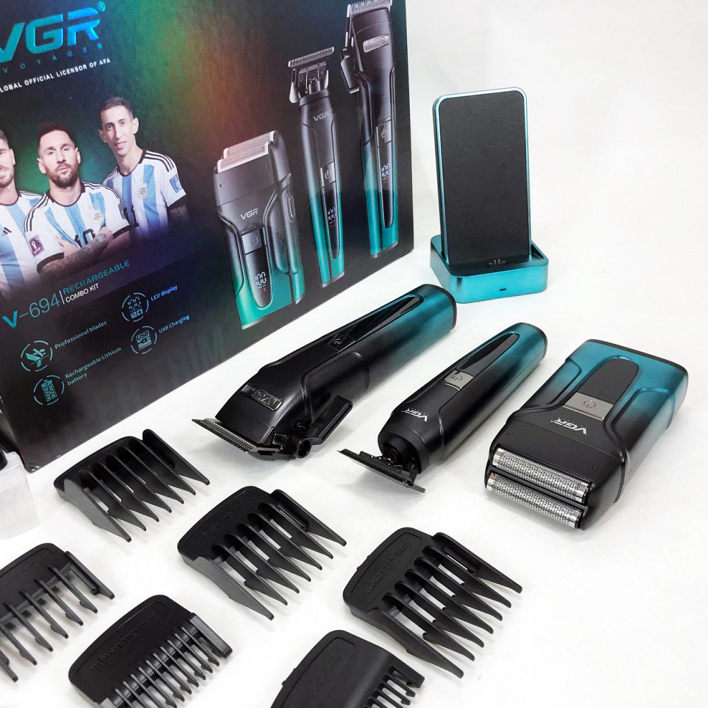 Класна машинка для стрижки волосся, Акумуляторна машинка-тример для стрижки волосся PY-16 Львів - фото 1