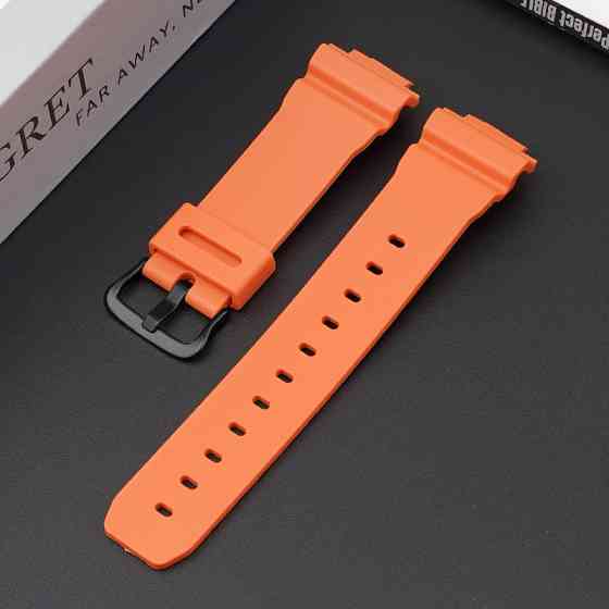 Ремінець для Casio G-Shock DW-6900 Orange BK SBR Київ