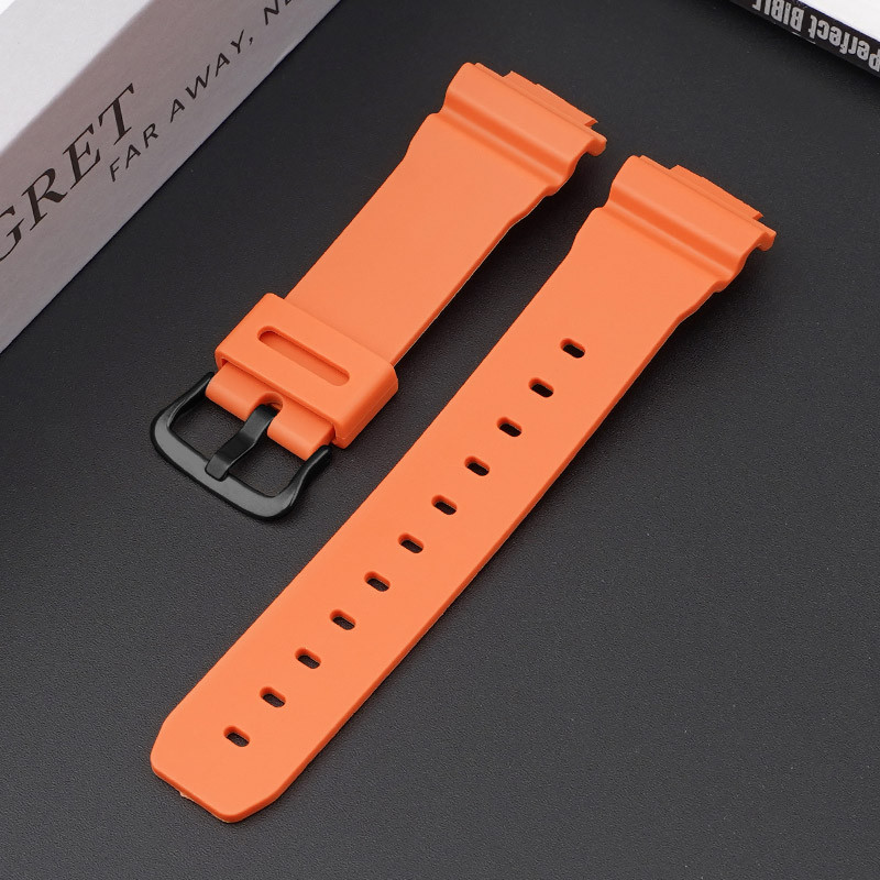 Ремінець для Casio G-Shock DW-6900 Orange BK SBR Київ - фото 2