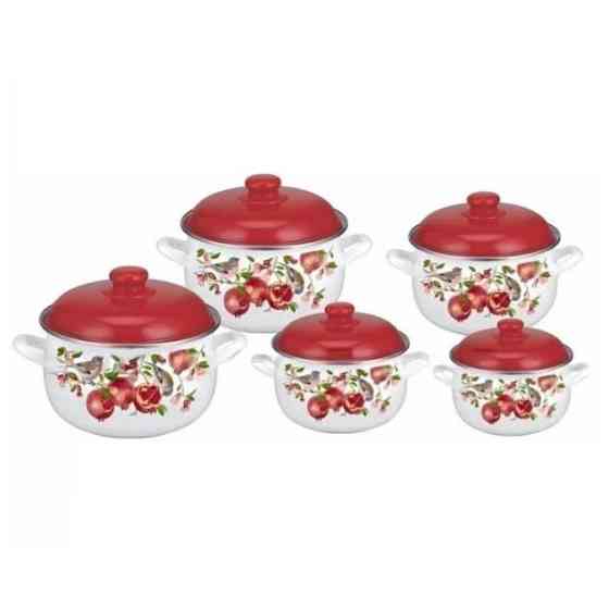 Якісний набір каструль, Набір каструль для плит, Хороші каструлі преміум BM-65 Івано-Франківськ