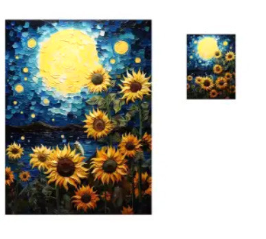 Термонаклейка для одягу парна Соняшники Київ - фото 1