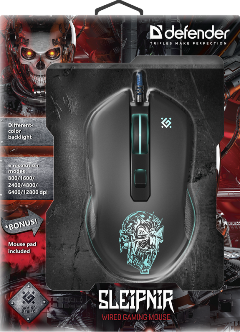 Миша Defender Sleipnir GM-927 (52927) (6869958) Київ - фото 8