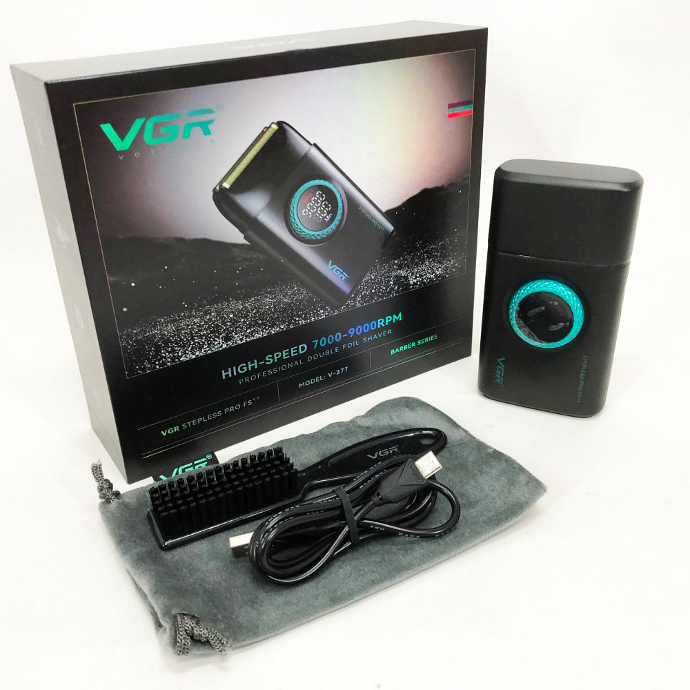 Электробритва с бритвенной насадкой, Электробритва для профессионального бритья, Портативная бритва HM-51 Львов - изображение 9