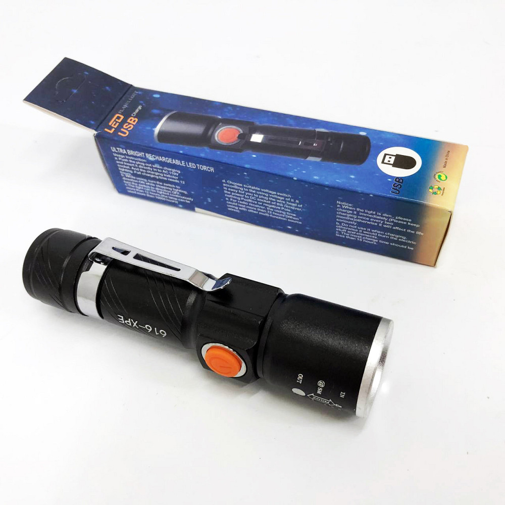 Тактические фонари аккумуляторные Police, Тактические фонари с зумом, Фонарь ручной с функцией зарядки ZO-79 Львов - изображение 8