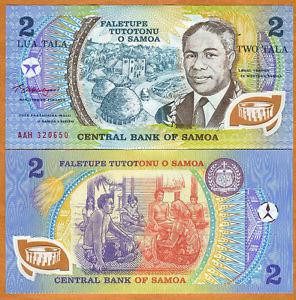 Самоа / Samoa 2 tala (1990) Pick 31 UNC Полтава - изображение 1
