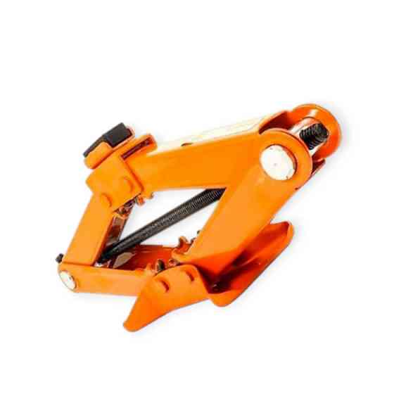 Домкрат ромбовий 2 т, 120-413 мм, гумова опора, посилений Мукачево