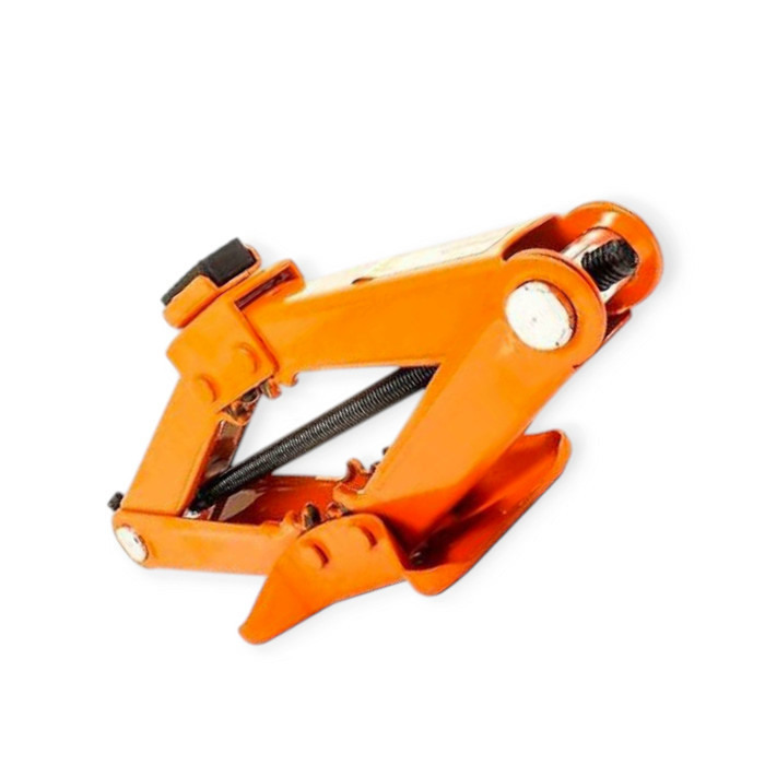 Домкрат ромбовий 2 т, 120-413 мм, гумова опора, посилений Мукачево - фото 1