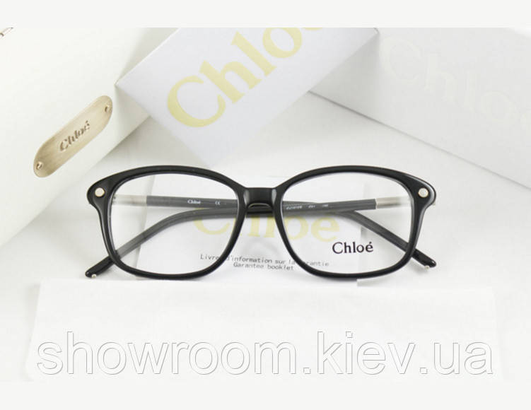 Женская оправа в стиле Chloe 1218 black Киев - изображение 2