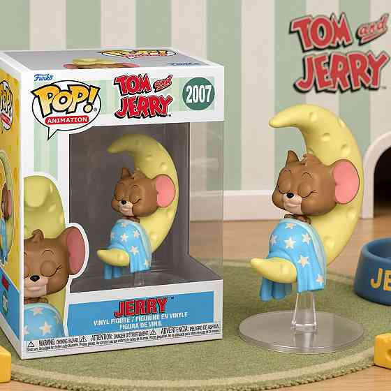 Ігрова фігурка Funko POP! серії Том і Джеррі S4 - Джеррі на сирному місяці Днепр