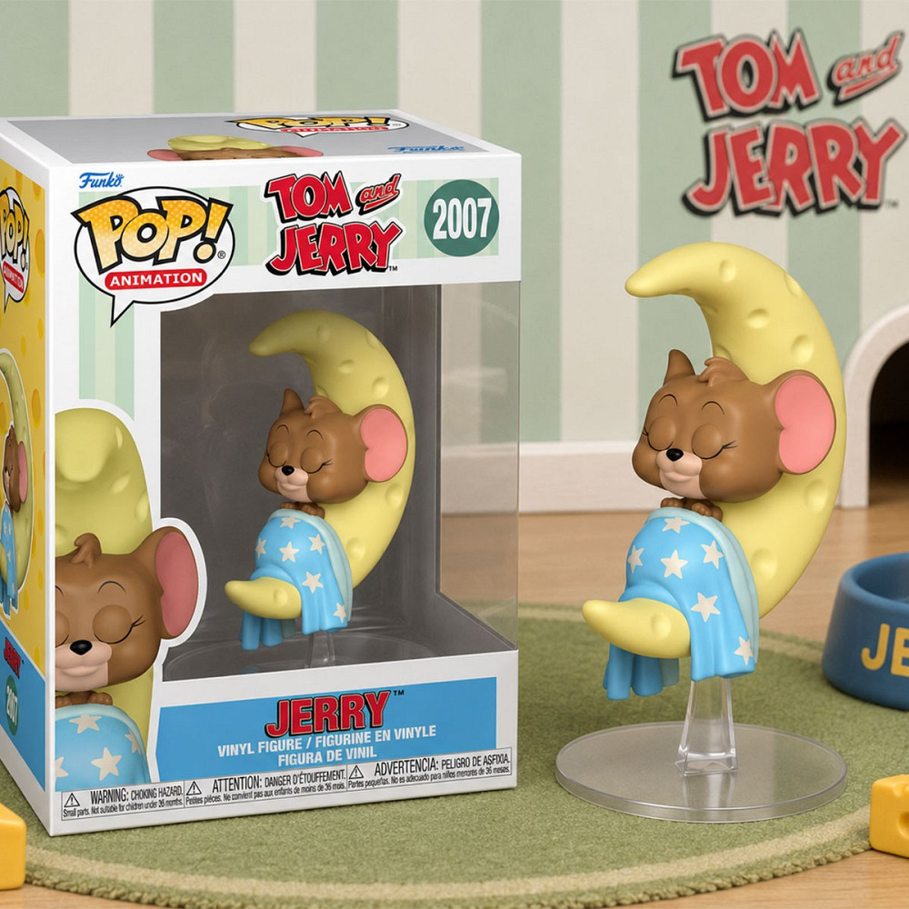 Ігрова фігурка Funko POP! серії Том і Джеррі S4 - Джеррі на сирному місяці Днепр - изображение 3