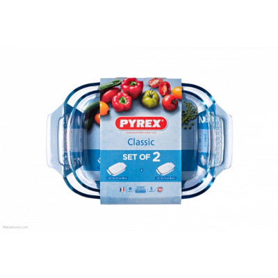 Форма для выпечки Pyrex Classic прямокутна набір 2 шт 2.6 л 1.9 л (912S967/7045) Винница - изображение 5