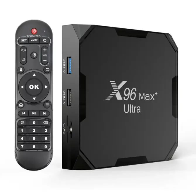 Смарт ТВ приставка X96 Max+ Plus ULTRA 4/32 Гб Android Smart TV Box Андроїд 11 ТВ бокс Київ - фото 6