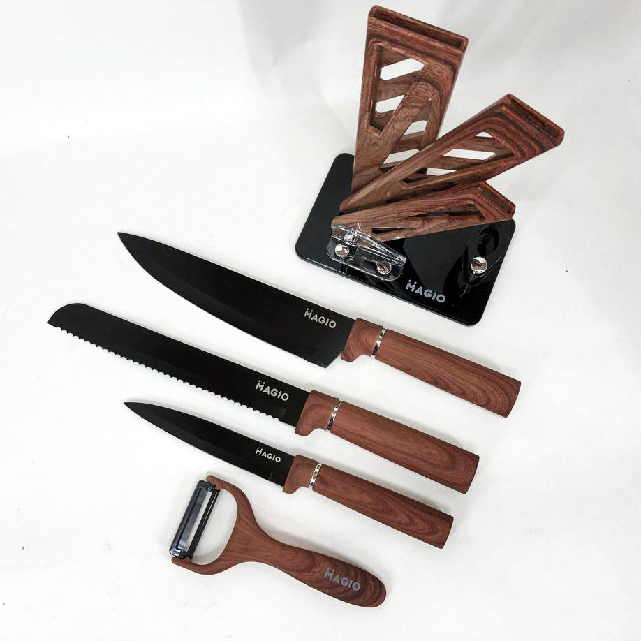 Наборы ножей, Професиональный кухонный набор ножей Универсальный набор Стальные кухонные ножи HC-95 Львов - изображение 11