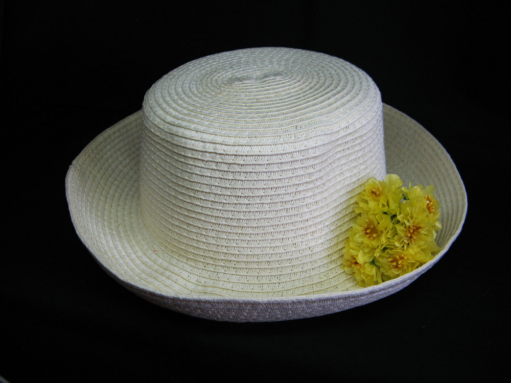 Капелюх жіночий солом'яний красивий Квіти Київ - фото 2