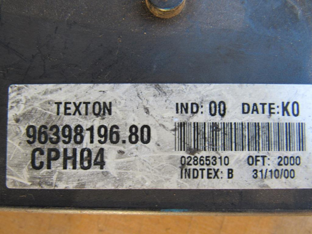 Блок комфорту Citroen Jumpy 1996-2006 (9639819680) Ковель - фото 2