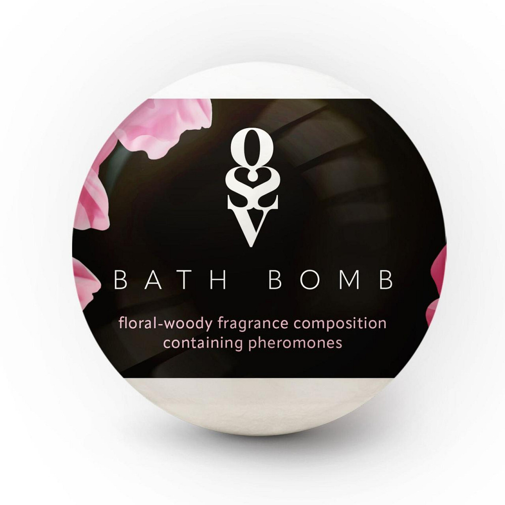 Бомбочка для ванны с феромонами Obsessive Bath bomb Floral - Woody (100 г) Sex Aura Киев - изображение 1