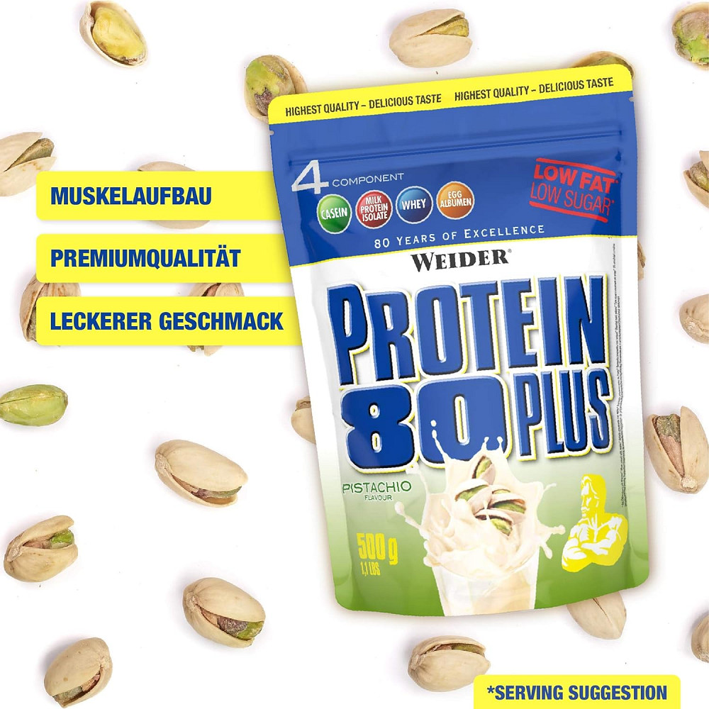 Protein 80 Plus (фісташка) 500 g Луцк - изображение 3