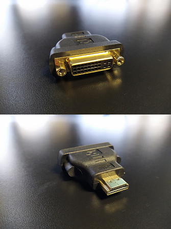 Перехідник HDMI - DVI FF Луцк - изображение 1
