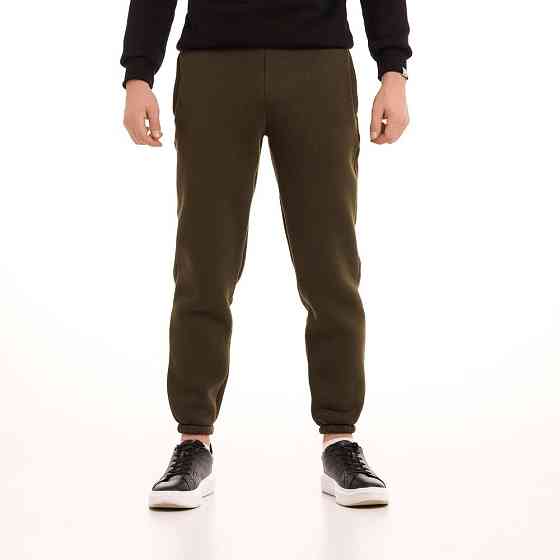 Чоловічі штани джогери з кишенями хакі Pobedov 007 ЗИМА Київ