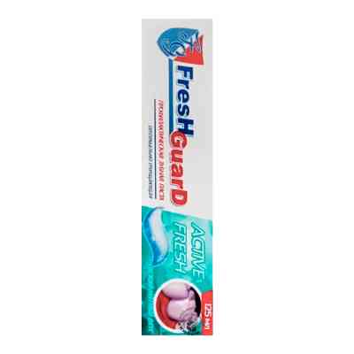 Зубна паста Fresh Guard Active Fresh 125 мл (3800031756023) Вінниця