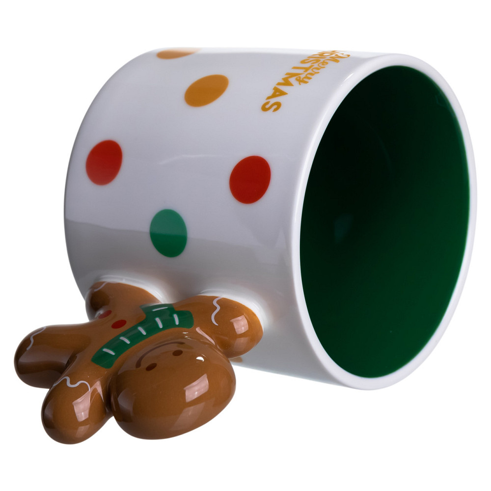 Чашка порцелянова новорічна Merry Christmas 350 (мл) Yiwu FM-CS-51WGR Коломия - фото 3