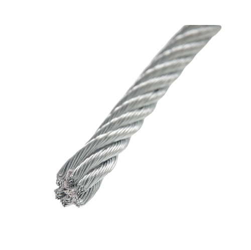 Трос d 8мм DIN 3060 (6х19 + FC) оцинкована сталь 100 м APRO Житомир - изображение 4