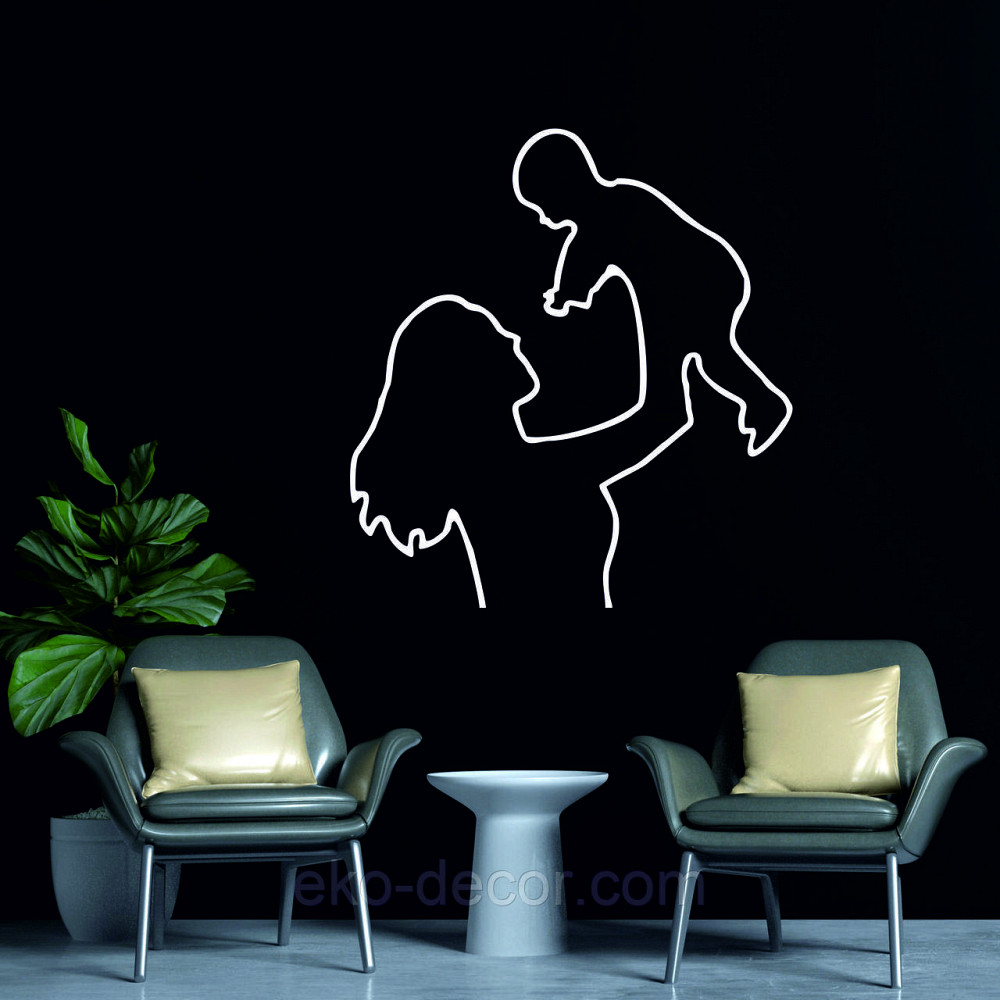 Декоративне настінне Панно «Мати та дитина», Декор на стіну Київ - фото 2