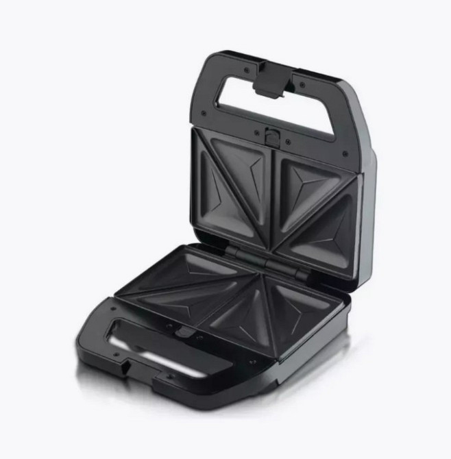 Багатофункціональна сендвичниця 8-в-1 Domotec/RAF R-551 800 Вт з насадками для сендвічів, вафель і гриля Одеса - фото 3