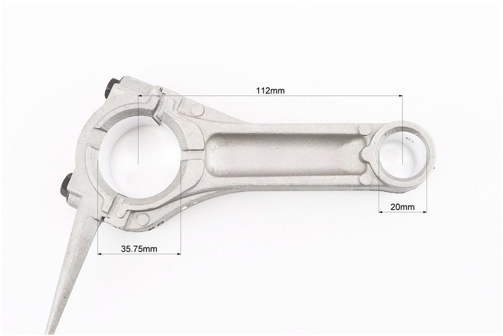 Шатун (D-35,75mm, d-20mm) 182F/188F/190F/192F +0,25mm Київ - фото 2