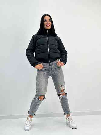 Демисезонная куртка с нашивкой Ivi 46-48, Черный Киев