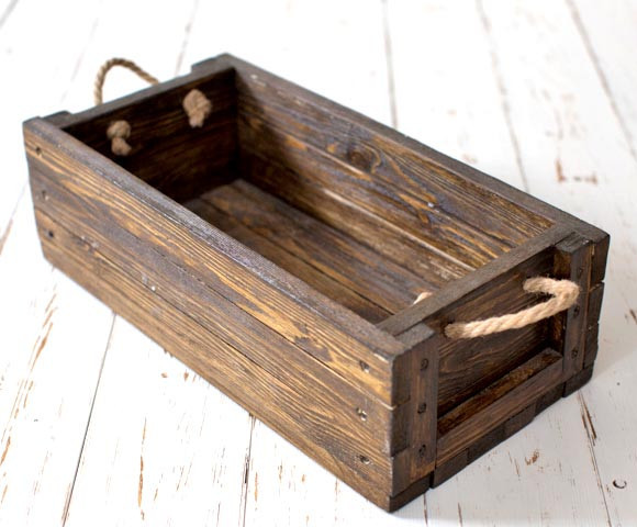 Інтер'єрний декоративний ящик "Хадера" мокко Миколаїв - фото 1