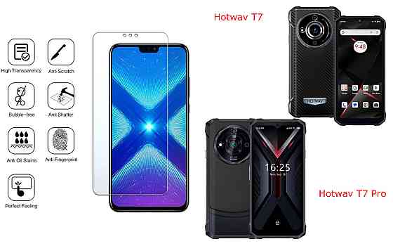 Защитное стекло NeoGlass для Hotwav T7, Hotwav T7 Pro – ультрапрозрачное и устойчивое Киев