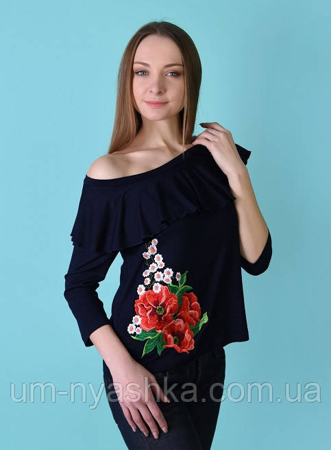 Блузка з вишивкою вишиванка "Натхненна" для жінок і дівчаток-підлітків Кривий Ріг - фото 3