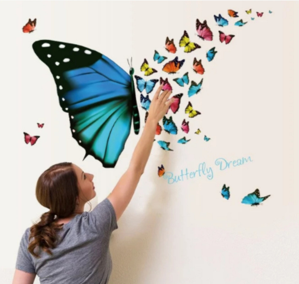 Интерьерная наклейка Бабочки Киев - изображение 8