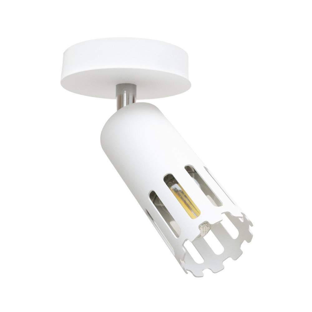 Светильник настенный-потолочный MSK Electric Teramo спот поворотный NL 180501-1 WH Одесса - изображение 1