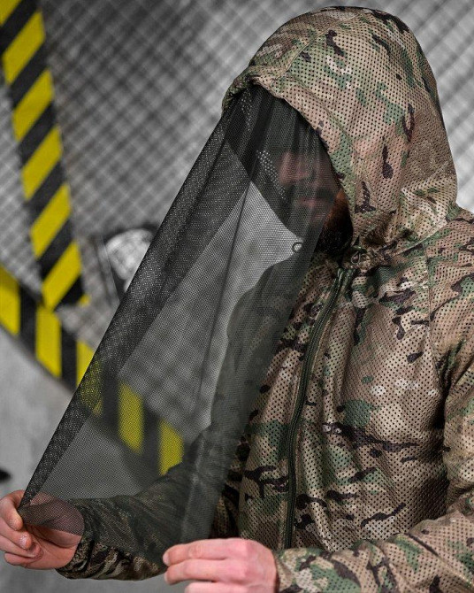 Маскировочная антимоскитная KRAFT   кофта ДЛ7207 Одесса - изображение 3