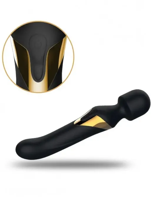 Вібромасажер 2в1 Dorcel Dual Orgasms Gold класичний масажер і вібратор з перлинним масажем Львов - изображение 3