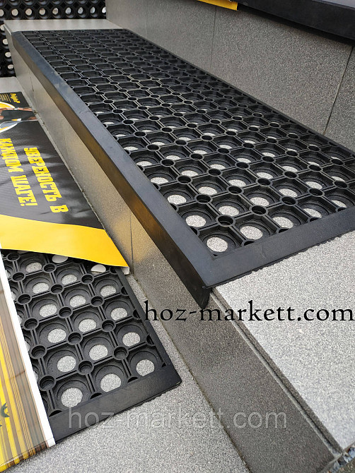 Коврик 90 х 30 см на ступени антискользящий сота Харьков - изображение 3