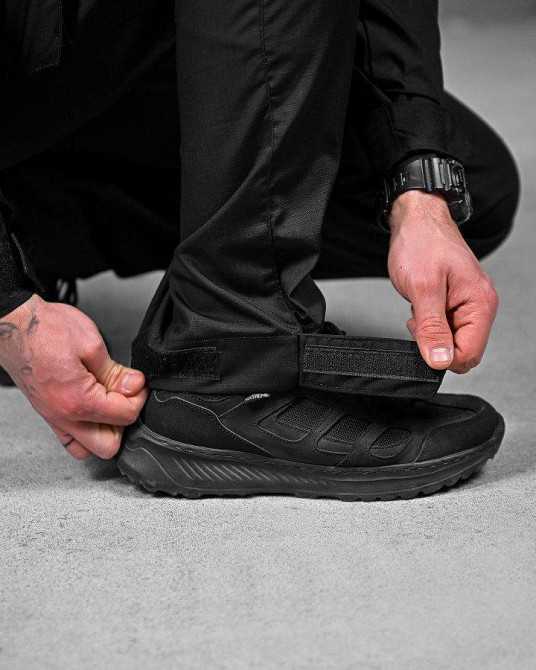 Тактический костюм уставной ENDER черный полиция  ДЛ6225 Одесса - изображение 9