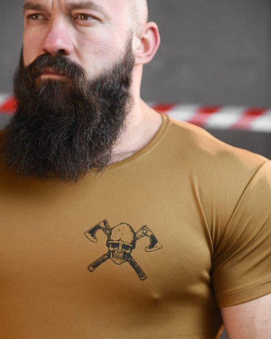 Тактична потовідвідна футболка SABUR ВІКІНГ КАЙОТ ВТ6793 Одеса - фото 5