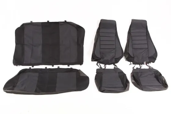 Чихли на сидіннях 2107 Avto-fortuna Lite Пілот з паралоном чорні Вінниця