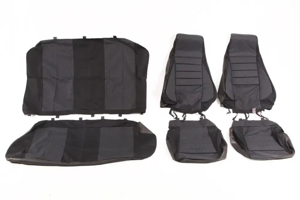 Чихли на сидіннях 2107 Avto-fortuna Lite Пілот з паралоном чорні Вінниця - фото 1