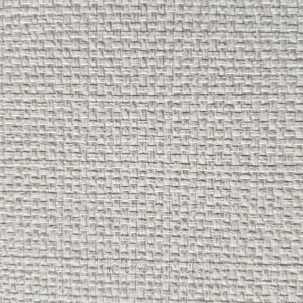 Обои виниловые на флизелине AdaWall Beta1.06х10 однотонные под ткань полоски елочка белые молочные 1104-1 Киев - изображение 3