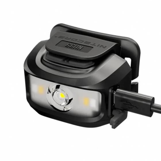 Налобний ліхтар Nitecore NU35 460лм 3xAAA Type-C з білим та червоним світлом Вінниця