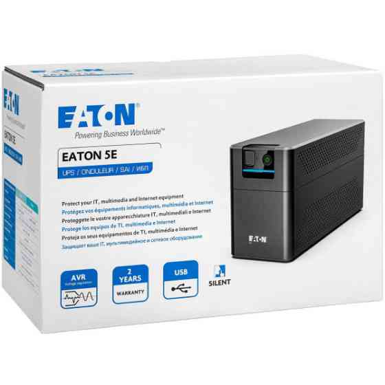 ДБЖ Eaton 5E 900 USB DIN G2, 900VA/480W, USB, 2xSchuko (5E900UD) Киев